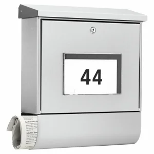 Burg Wachter - Malaga 4400 Si postaláda LED világítással és újságtartóval